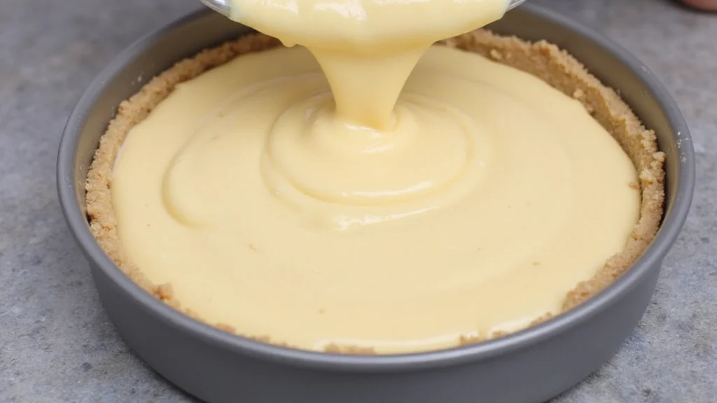 No Bake Gingerbread Cheesecake: A Creamy Twist on Classic Holiday Flavors - Step 6: Assemble the Cheesecake