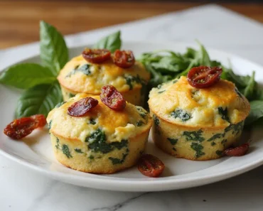 Savory Spinach, Feta, and Sun-Dried Tomato Egg Muffins: A Perfect Breakfast Treat Savory Spinach, Feta, and Sun-Dried Tomato Egg Muffins: A Perfect Breakfast Treat