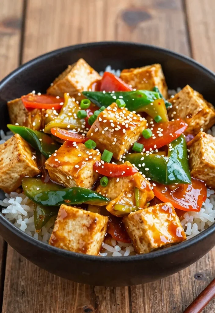 12 Low Calorie High Protein One Pot Recipes That Will Help You Shed Those Extra Pounds! - 10. Teriyaki Tofu Stir-Fry 1