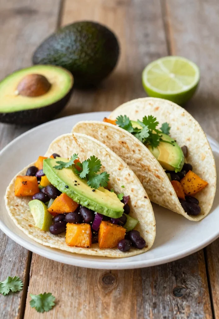 12 Low Calorie High Protein One Pot Recipes That Will Help You Shed Those Extra Pounds! - 11. Black Bean and Sweet Potato Tacos 1
