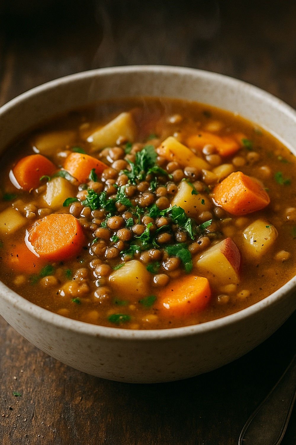 12 Low Calorie High Protein One Pot Recipes That Will Help You Shed Those Extra Pounds! - 9. Vegetable Lentil Soup 1