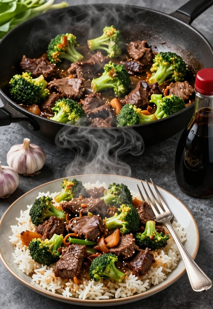 12 One Pot Meals You Can Make in Under 30 Minutes (Family Will Love #5!) - 5. Quick Beef and Broccoli Stir-Fry