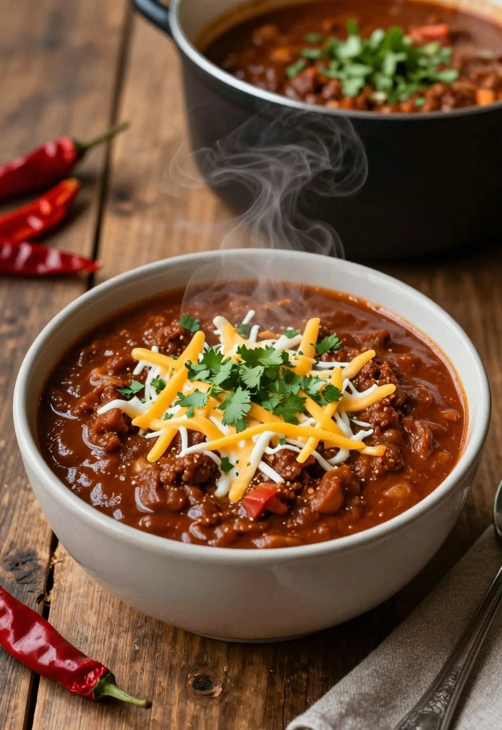 12 One Pot Meals You Can Make in Under 30 Minutes (Family Will Love #5!) - 6. Easy One-Pot Chili