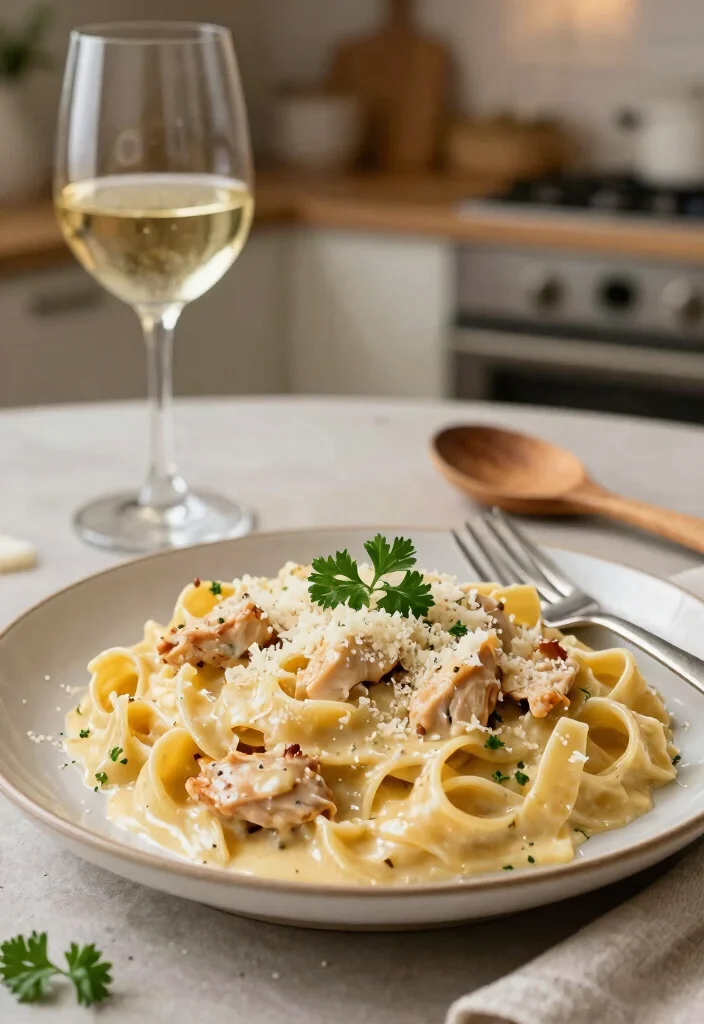 15 Crockpot Dinner Recipes That Will Make You Say 'I Can't Believe It Was That Easy!' - 2. Creamy Chicken Alfredo 1