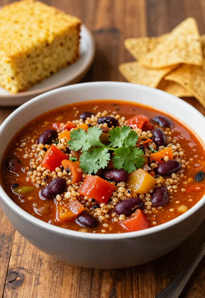 15 Crockpot Dinner Recipes That Will Make You Say 'I Can't Believe It Was That Easy!' - 8. Vegetable Quinoa Chili 1