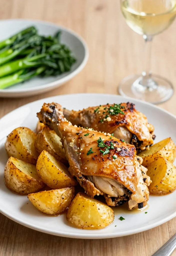 15 Crockpot Dinner Recipes That Will Make You Say 'I Can't Believe It Was That Easy!' - 9. Garlic Herb Chicken and Potatoes 1