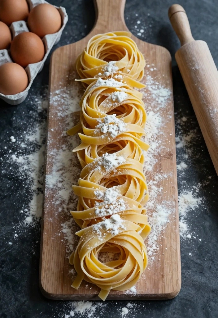 15 Types of Homemade Pasta You'll Want to Try Making Today (Don't Miss #9!) - 1. Fettuccine