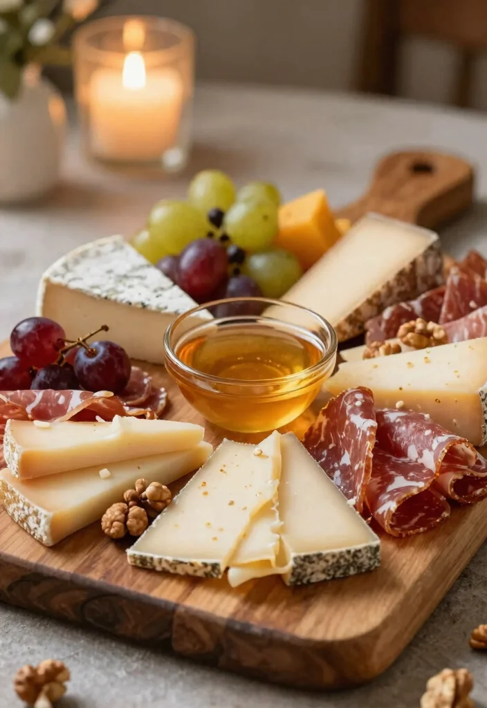 20 Festive Christmas Appetizers That Will Wow Your Guests (You Won't Believe #7!) - 3. Cheese and Charcuterie Board 1