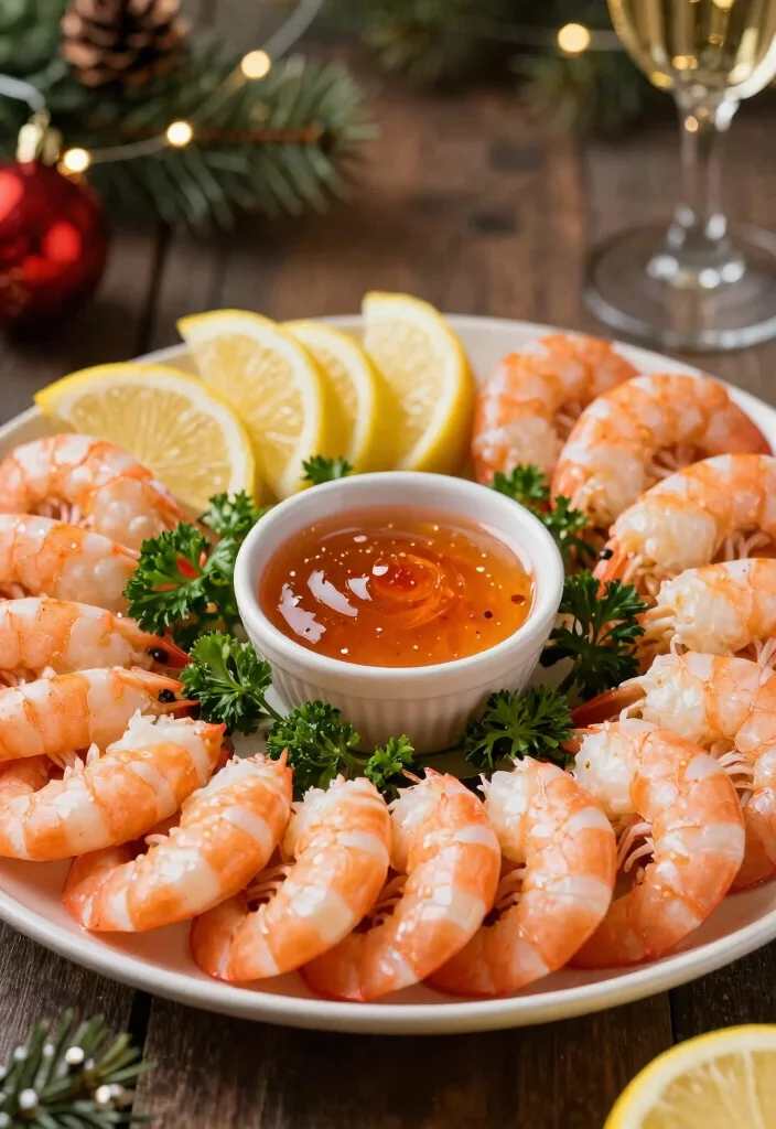 20 Festive Christmas Appetizers That Will Wow Your Guests (You Won't Believe #7!) - 6. Holiday Shrimp Cocktail 1