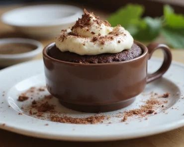 5-Minute Flourless Chocolate Nutella Mug Cake: Easy and Irresistible