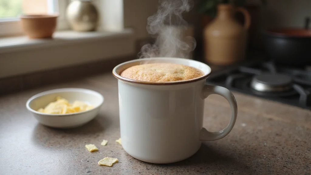 5-Minute Flourless Chocolate Nutella Mug Cake: Easy and Irresistible - Step 8: Let the Cake Set