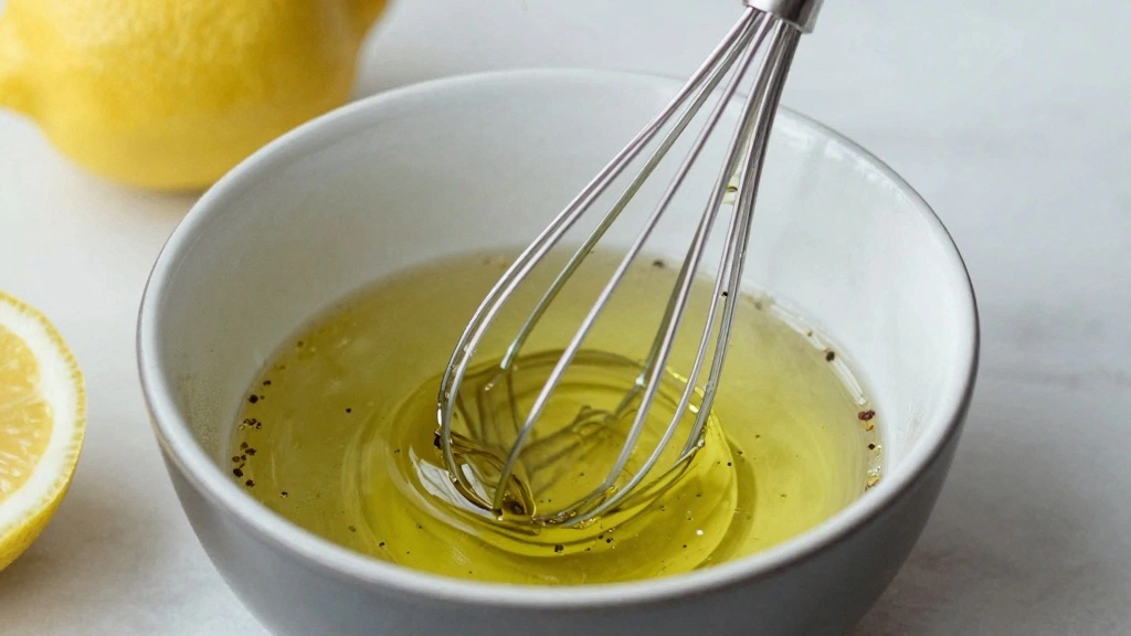 Apple Arugula Salad: A Perfect Blend of Sweet and Savory - Step 4: Make the Dressing 1