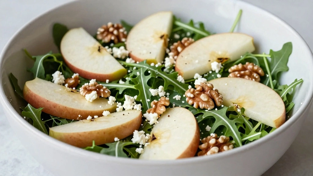 Apple Arugula Salad: A Perfect Blend of Sweet and Savory - Step 5: Combine Salad Ingredients 1