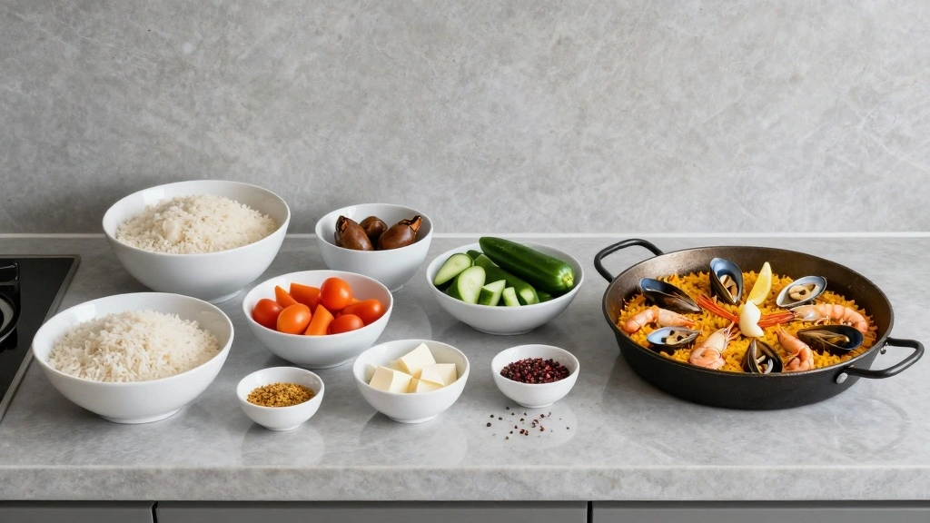 Authentic Seafood Paella: A Spanish Classic - Step 1: Prepare Ingredients 1