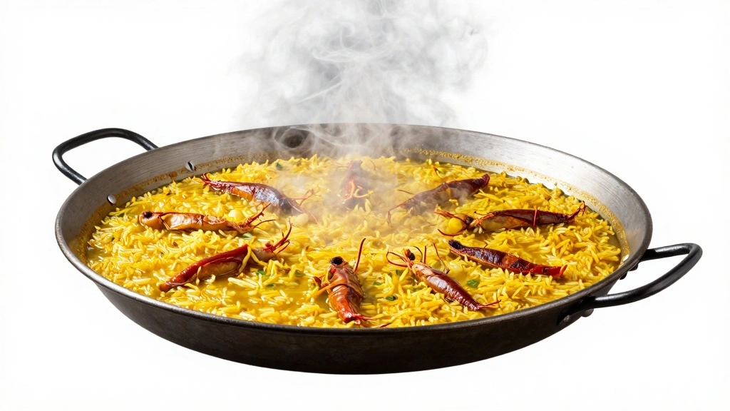 Authentic Seafood Paella: A Spanish Classic - Step 4: Pour in Broth 1