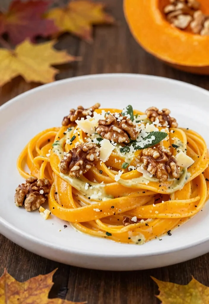Discover 22 Types of Pasta You Can Make at Home (You Won't Believe #5!) - 20. Pumpkin Pasta