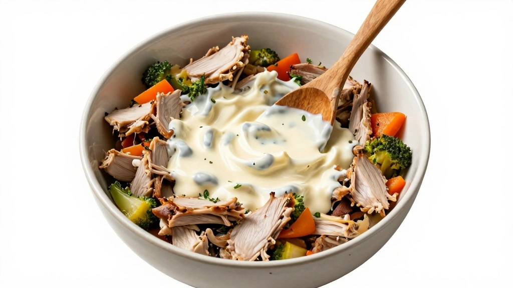 Easy Turkey Pot Pie Recipe: A Hearty and Delicious Dinner - Step 4: Combine Filling Ingredients 1