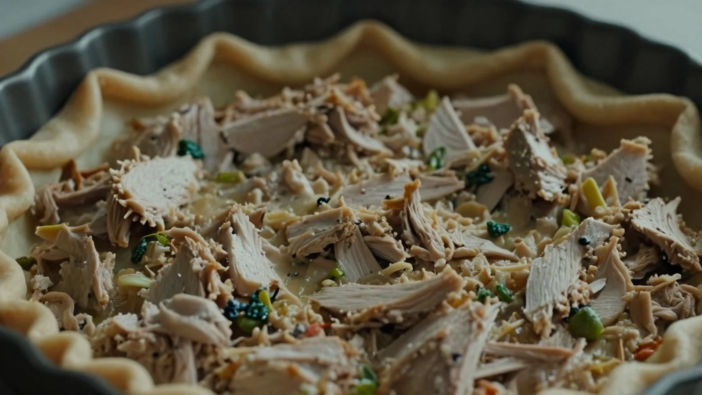 Easy Turkey Pot Pie Recipe: A Hearty and Delicious Dinner - Step 6: Assemble the Pot Pie 1