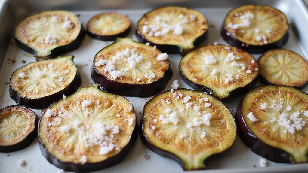 Eggplant Parmesan Bake: A Deliciously Cheesy and Satisfying Dish - Step 2: Salt the Eggplant