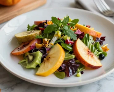 Fruity Autumn Salad Recipe: Fresh, Colorful & Nutritious