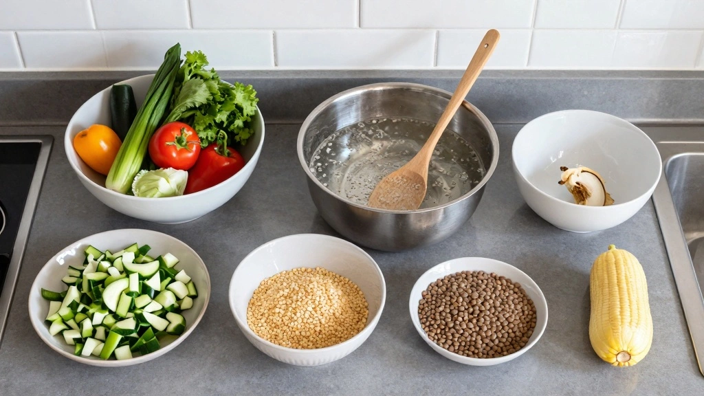 How to Make Hearty Lentil Soup: A Comforting and Nutritious Bowl - Step 1: Prepare Ingredients 1