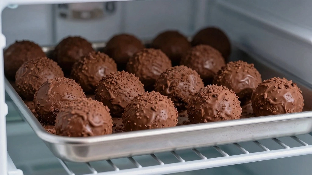 How to Make Irresistible Chocolate Rum Balls for Any Occasion - Step 8: Chill and Set 1