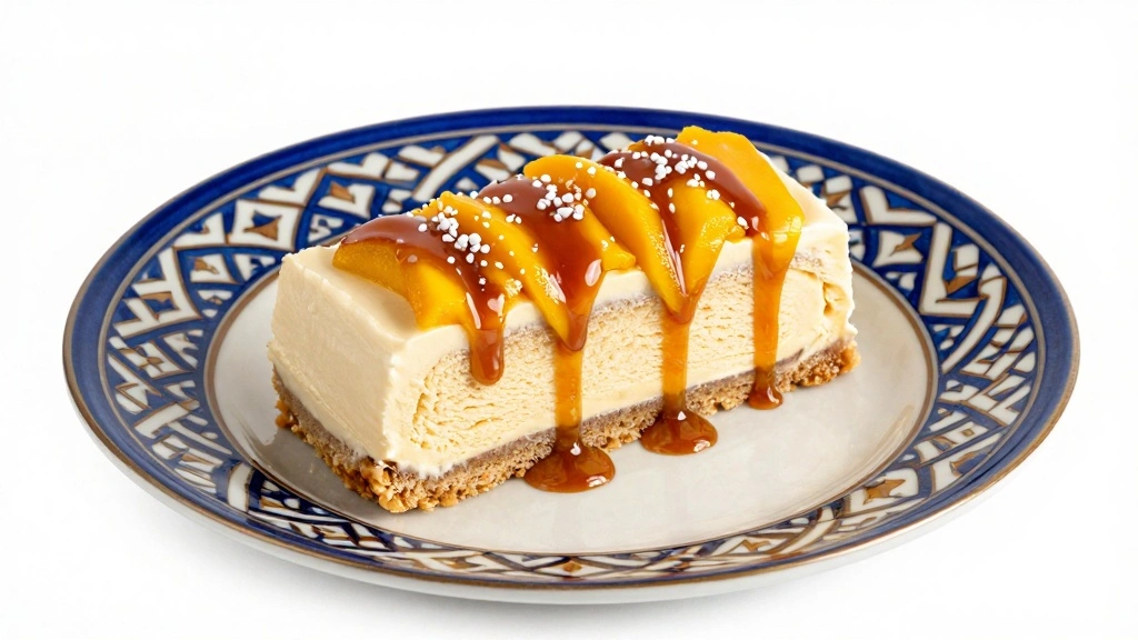 Mango and Salted Caramel Ice Cream Cake: The Perfect Summer Dessert - Step 7: Slice and Serve 1
