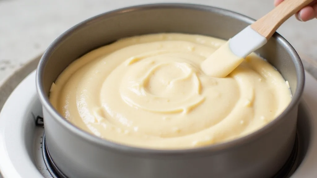 Quick and Creamy No Bake Cheesecake: 4 Ingredients in Just 5 Minutes - Step 7: Assemble the Cheesecake