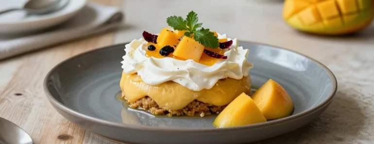 Refreshing Mango Custard Trifle: A Tropical Delight