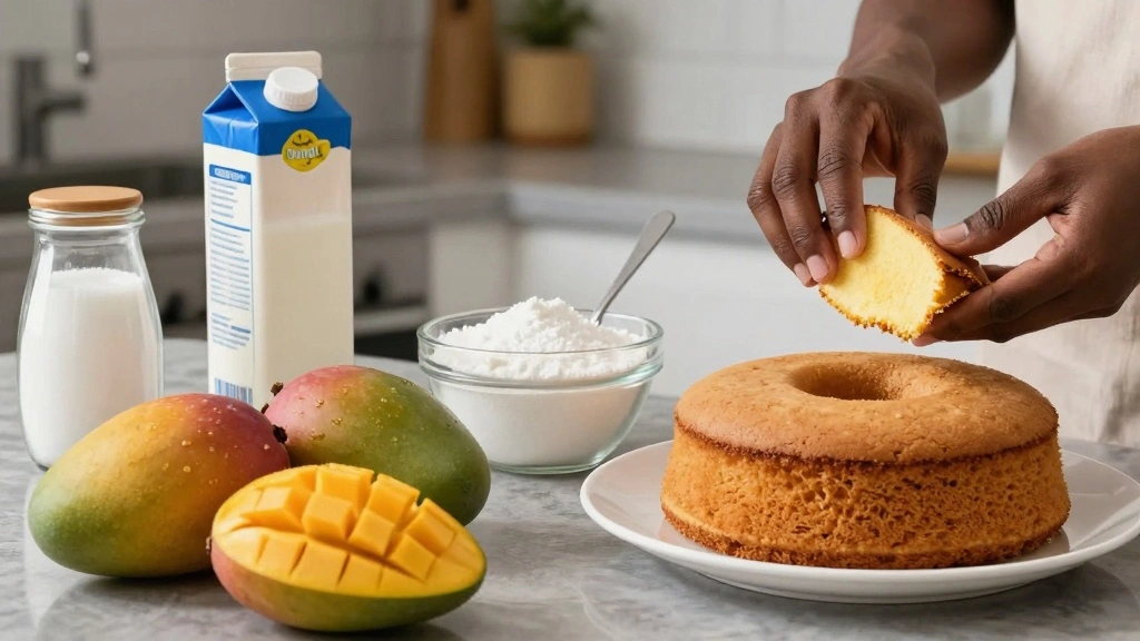 Refreshing Mango Custard Trifle: A Tropical Delight - Step 1: Prepare Ingredients 1