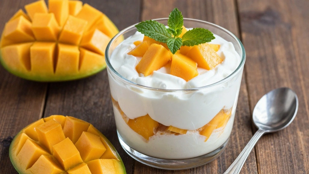 Refreshing Mango Custard Trifle: A Tropical Delight - Step 10: Garnish and Serve 1