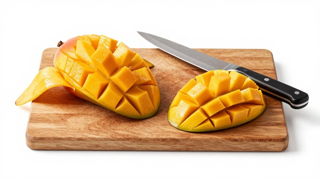 Refreshing Mango Custard Trifle: A Tropical Delight - Step 4: Slice the Mangoes 1