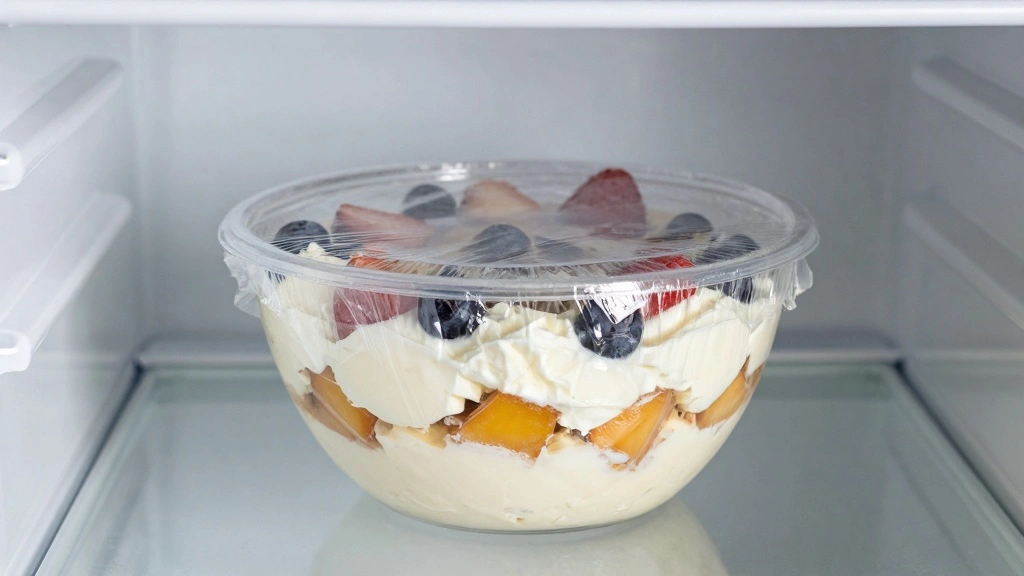 Refreshing Mango Custard Trifle: A Tropical Delight - Step 9: Chill the Trifle 1
