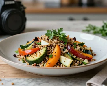 Roasted Vegetable Quinoa Salad: A Healthy and Vibrant Meal