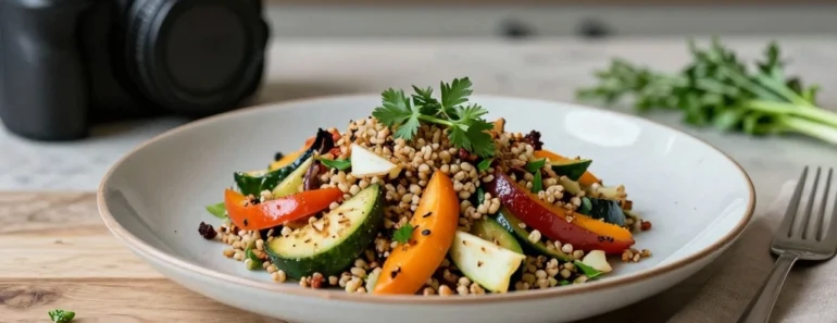 Roasted Vegetable Quinoa Salad: A Healthy and Vibrant Meal