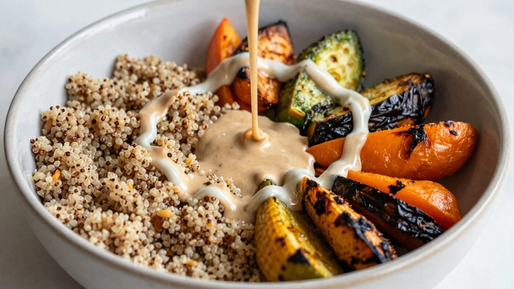 Roasted Vegetable Quinoa Salad: A Healthy and Vibrant Meal - Step 7: Combine Salad 1