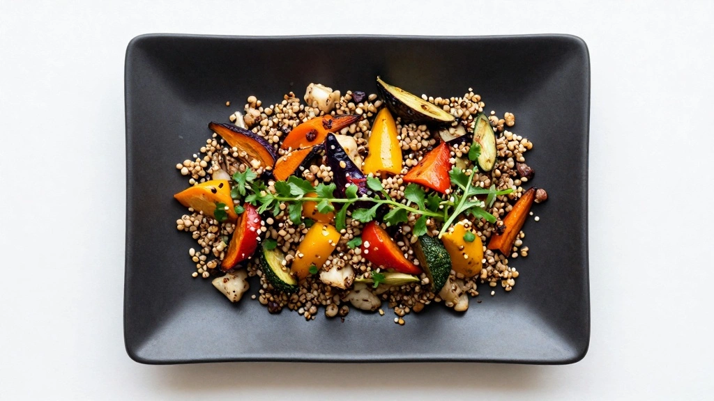 Roasted Vegetable Quinoa Salad: A Healthy and Vibrant Meal - Step 8: Serve and Enjoy 1