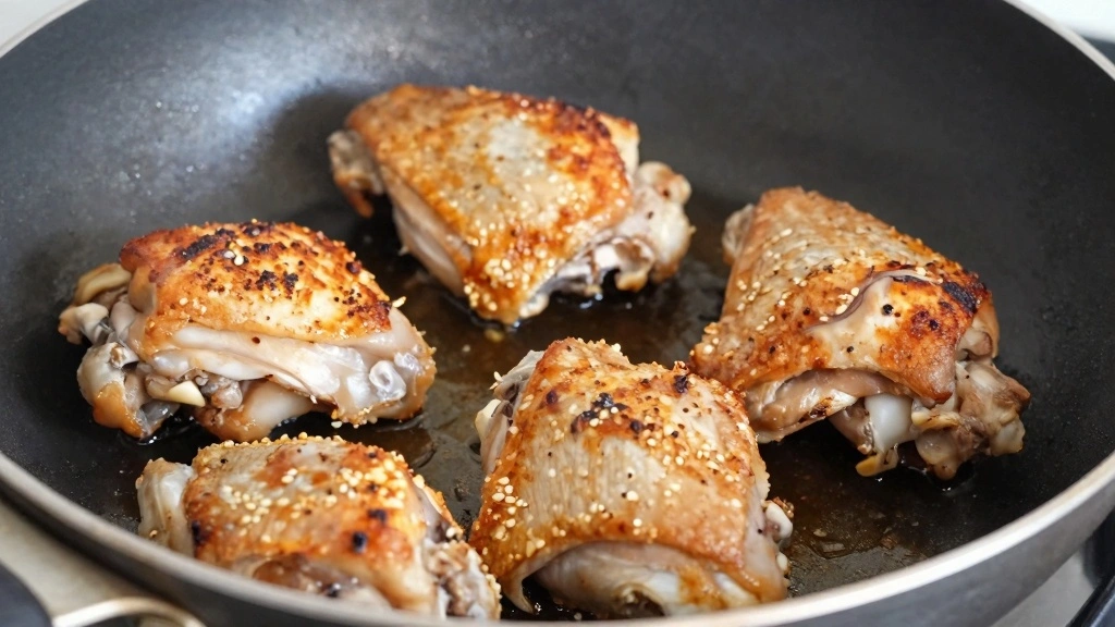 Savory Chicken Dijon: Quick and Easy Recipe for Busy Weeknights - Step 3: Sear the Chicken 1