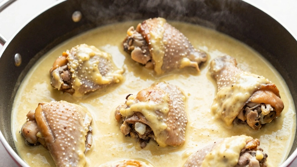 Savory Chicken Dijon: Quick and Easy Recipe for Busy Weeknights - Step 7: Return Chicken to Skillet 1