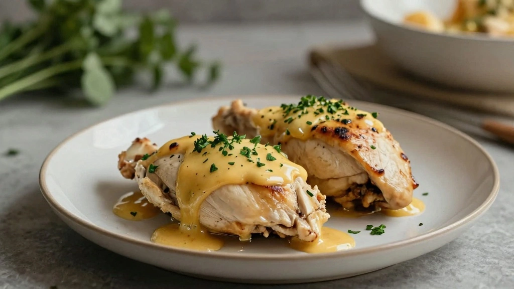 Savory Chicken Dijon: Quick and Easy Recipe for Busy Weeknights - Step 8: Finish and Serve 1