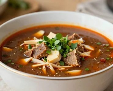 Spicy and Tangy Hot and Sour Soup: A Comforting Bowl of Goodness