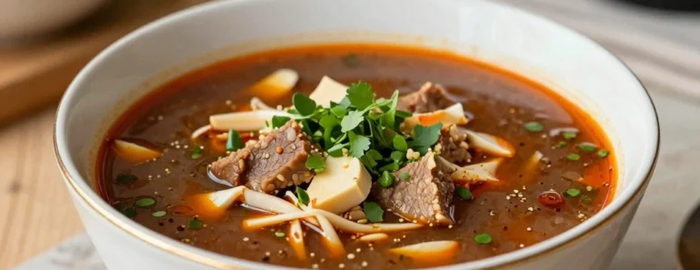 Spicy and Tangy Hot and Sour Soup: A Comforting Bowl of Goodness
