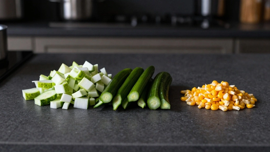 Sweet Corn Vegetable Soup: A Flavorful, Healthy Bowl for Any Season - Step 1: Prepare Ingredients 1