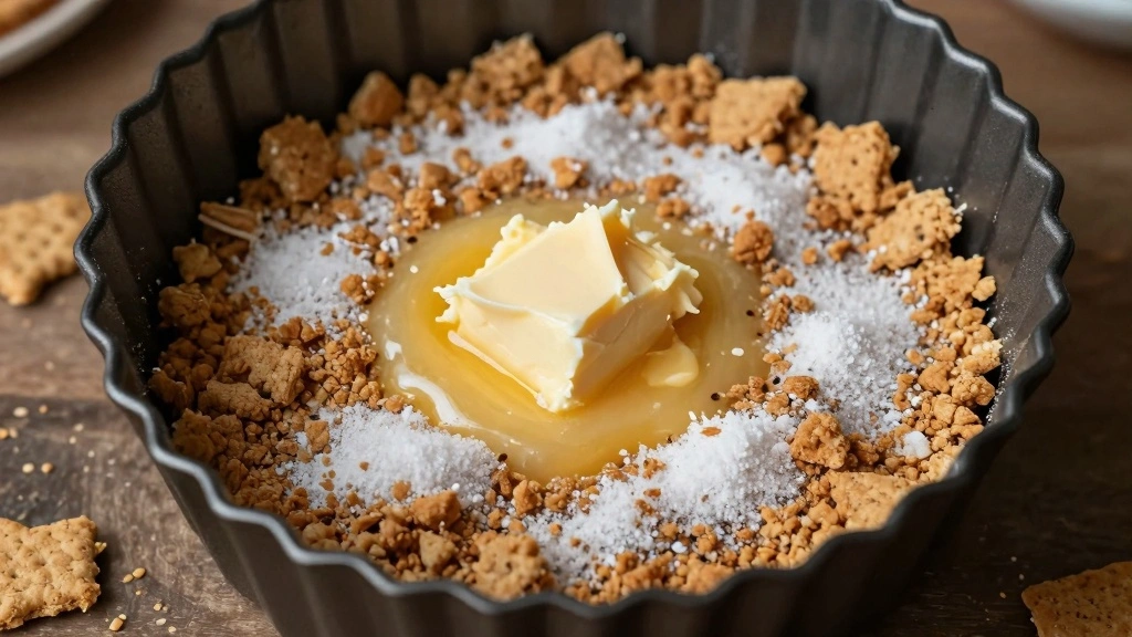 The Ultimate Mango Cheesecake Recipe: Rich, Creamy, and Flavorful - Step 1: Prepare the Crust 1