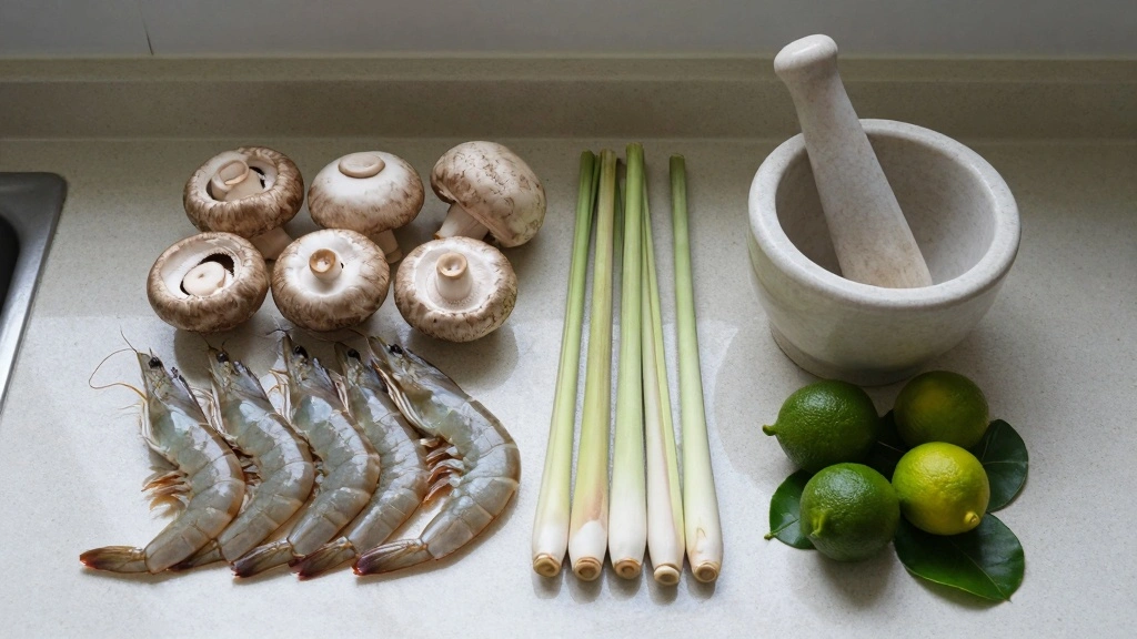 Tom Yum Goong Recipe: A Flavor-Packed Journey to Thailand - Step 1: Prepare Ingredients 1
