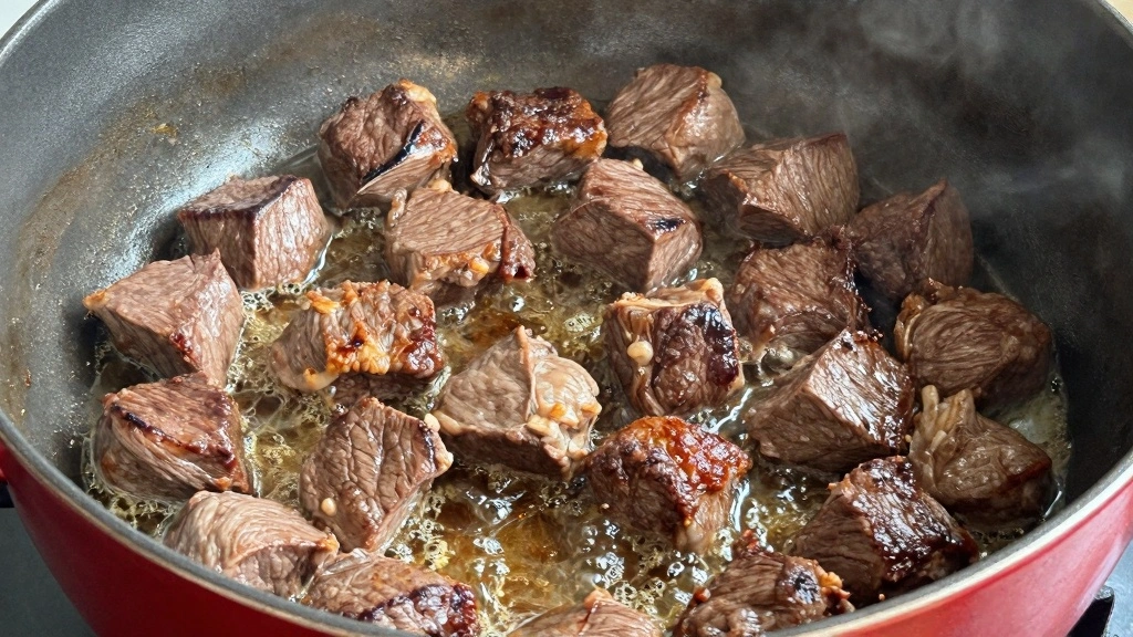 Ultimate Beef Guinness Stew: Comfort Food at Its Finest - Step 2: Brown the Beef 1